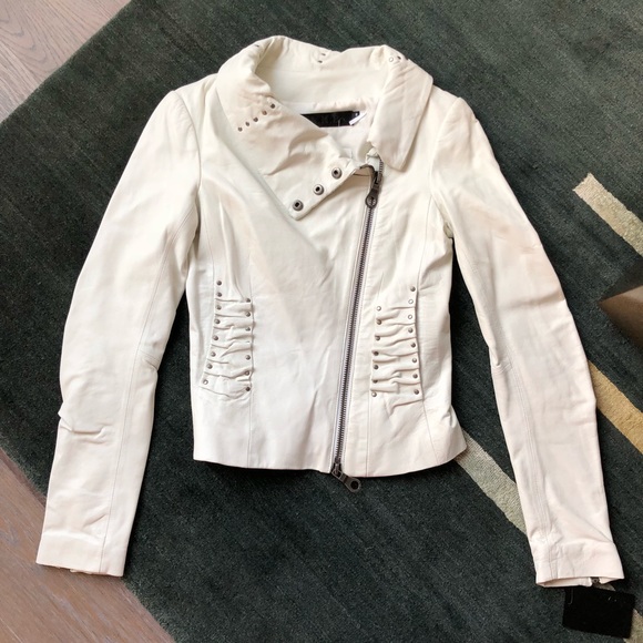 L.A.M.B. Jackets & Blazers - NWT L.A.M.B. Leather Motorcycle Jacket - Size 0